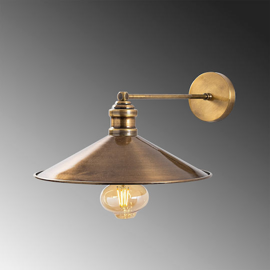 Aithrio Vintage Lumină de Perete Cupru 12x3cm