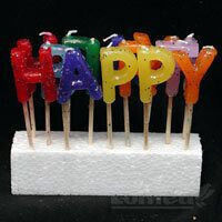 Happy Birthday Anniversary Candles 13 Pieces Lumea