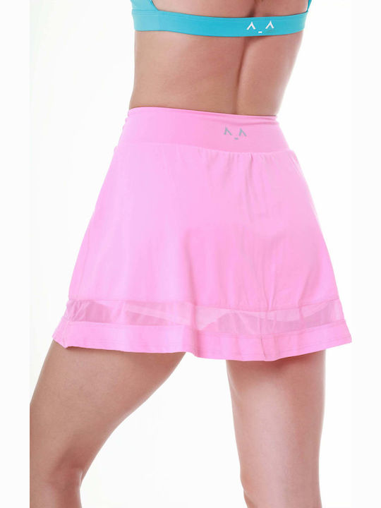 Rose Swing Tennis Skirt Pink