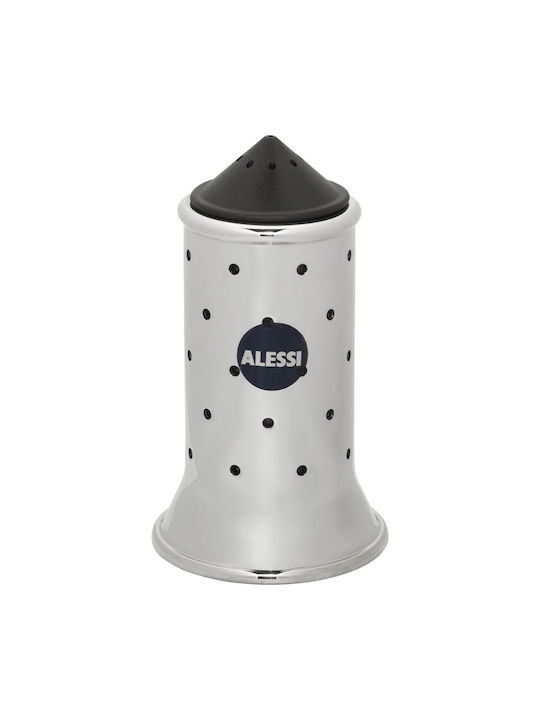 Alessi MGSAL Αλατιέρα/Πιπεριέρα Inox Ασημί-Μαύρο