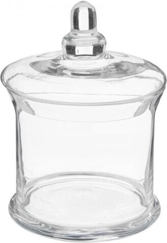 5Five Keksdose Glas Transparent 14x14x20cm 1Stück