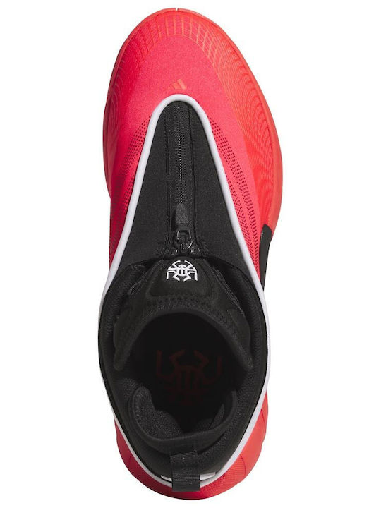 D.O.N. Issue 7 Low Basketball Shoes Lucid Red / Core Black / Cloud White