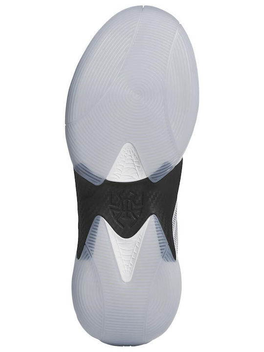 D.O.N. Issue 7 Low Basketball Shoes Cloud White Core Black Lucid Lemon