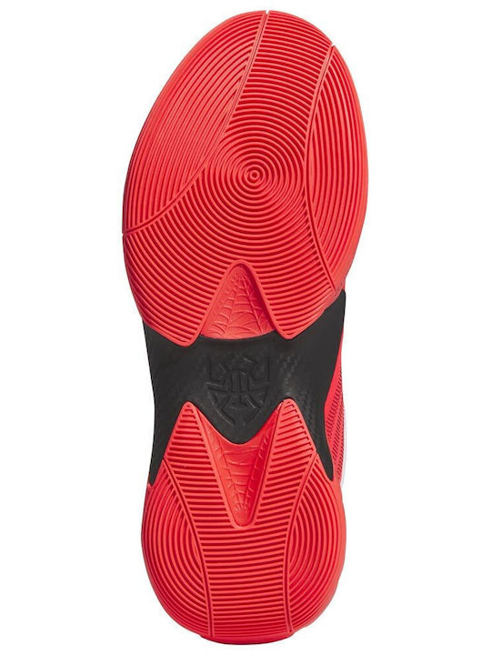 D.O.N. Issue 7 Low Basketball Shoes Lucid Red / Core Black / Cloud White