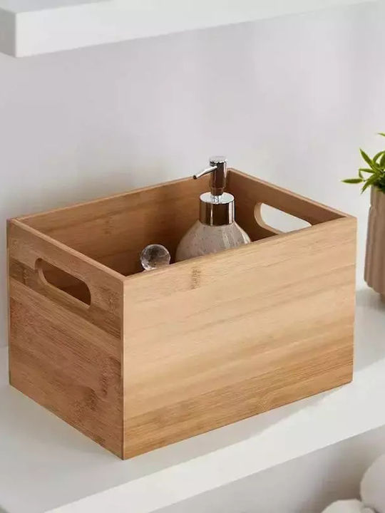 Estia Καλάθι Αποθήκευσης Bamboo 37x26x16.5cm Estia Καλάθι Αποθήκευσης Bamboo 37x26x16.5cm