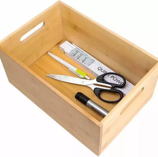 Estia Storage Basket Bamboo 37x26x16.5cm 1pcs