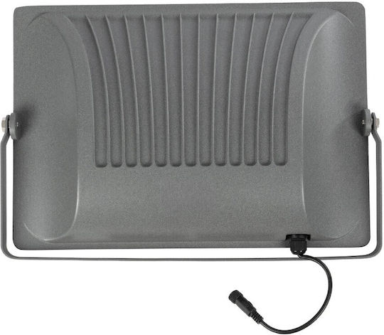 GloboStar Waterproof Solar LED Floodlight 300W Cold White 6000K with Remote Control IP67