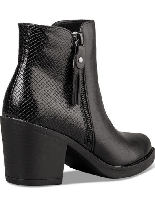 Stiefeletten Damen Schwarz