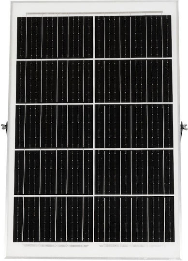 GloboStar Στεγανός Ηλιακός Προβολέας LED 400W Ψυχρό Λευκό 6000K με Τηλεχειριστήριο IP67