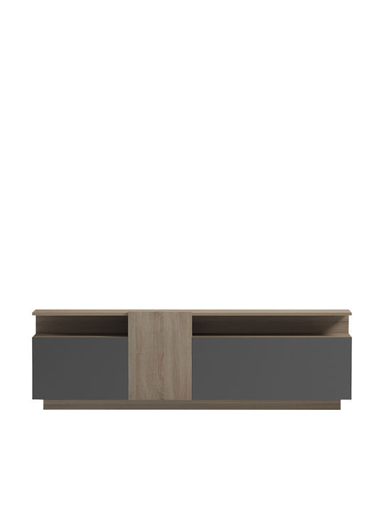 Шкаф за телевизор Дървен Vendora Sonoma-anthracite Д150xШ29.5xВ46.3см