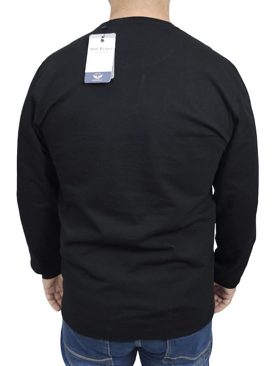 Long Sleeve Blouse Black
