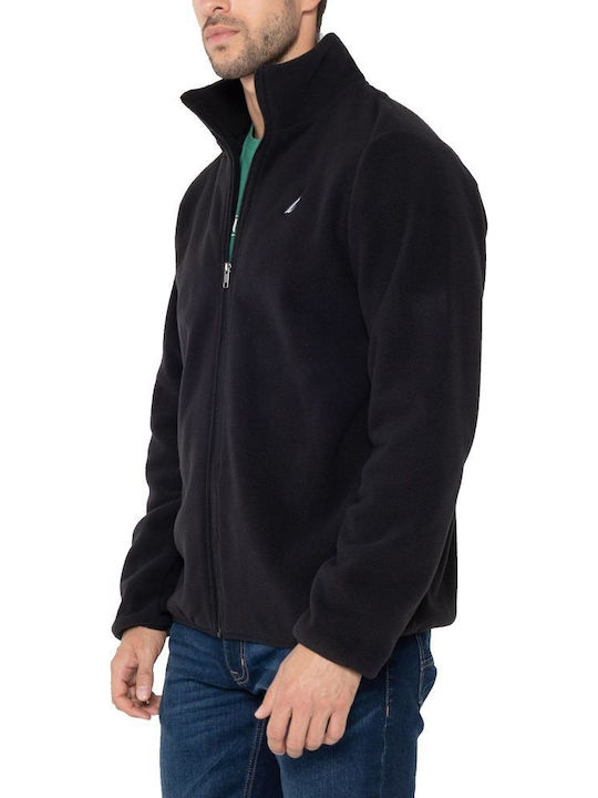 Jachetă Fleece Neagră