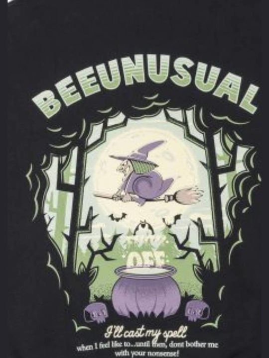 Chill Witch Sweatshirt Mit Kapuze Schwarz