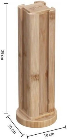 5Five Wooden Storage Stand For 32 Nespresso Capsules 29.3x29.3x29.3cm 151260