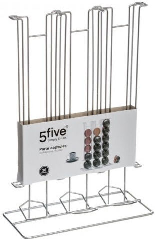 5Five Stand Metalic de Depozitare pentru 36 Capsule Dolce Gusto 31x9x31cm 151053