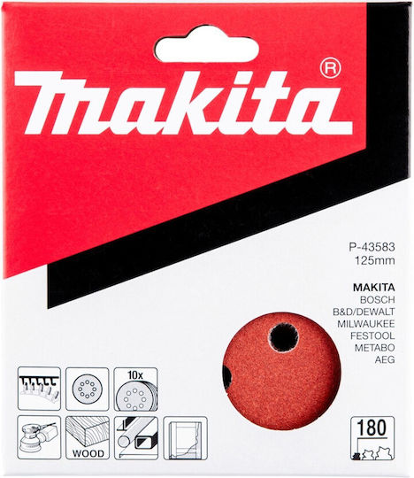 Makita P-43608 Δίσκος Λείανσης 125 Mm Gr.320