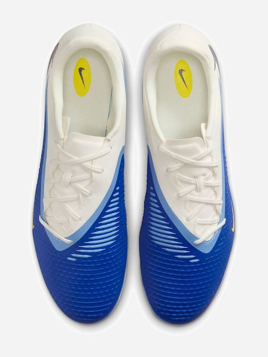 Nike Phantom 6 Low Academy Fg/mg Lv8 Футболни Обувки с Бутони Бял