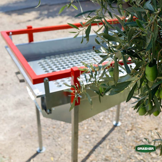 Grasher Fine Mesh Sieve Olive Harvesting