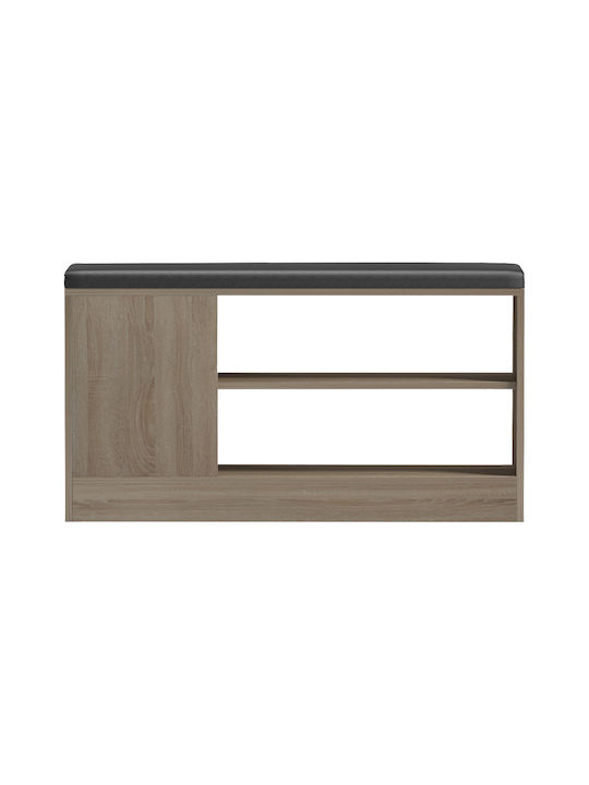 Holz Schuhschrank Deboule 90x30x46cm