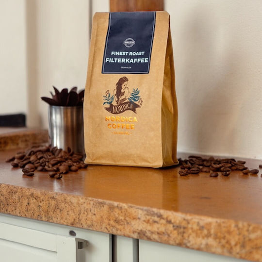 Nordica Coffee Espresso Kaffee Brasilien Hm Finest Bohnen 500gr