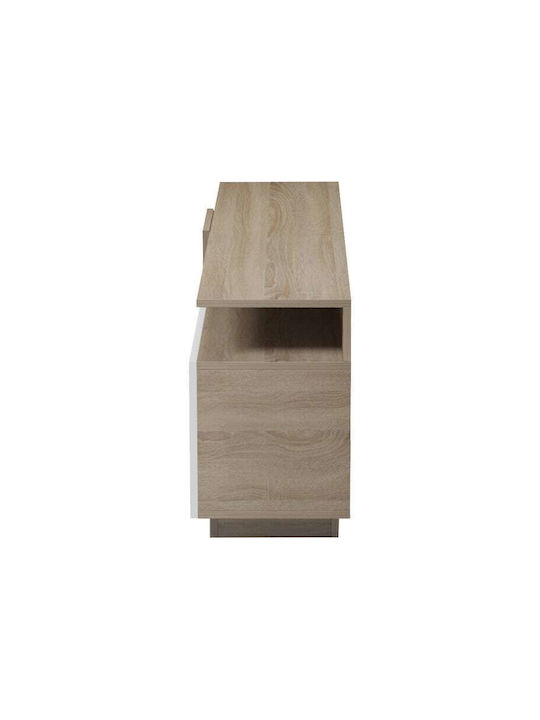 Sideboard Vendora made of Wood Sonoma-white 150x29.5x46.3cm