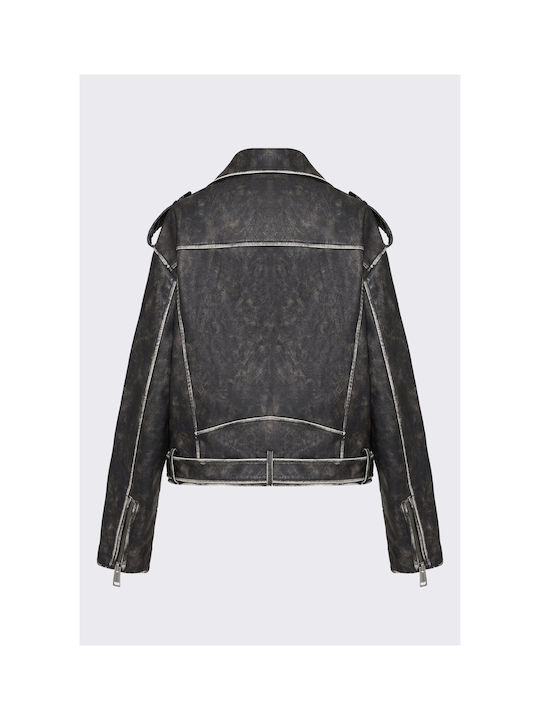 Γυναικείο Biker Jacket Jet Black