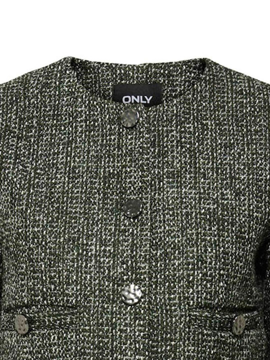 Only Damen Blazer Grün