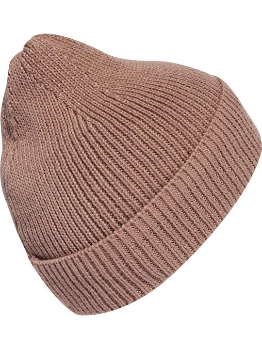 Beanie Γυναικείος Σκούφος Πλεκτός σε Καφέ χρώμα