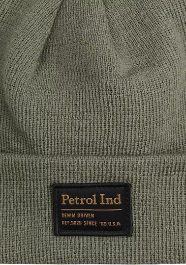 Beanie Beanie Knitted in Khaki color