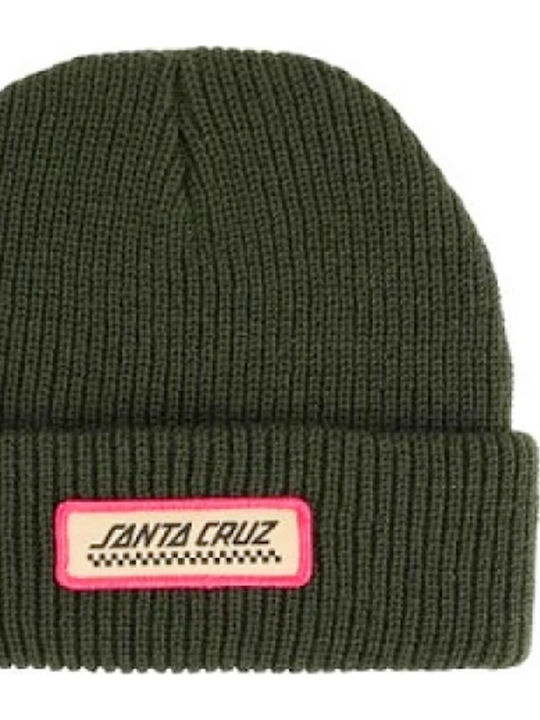Beanie Unisex Beanie Knitted in Green color