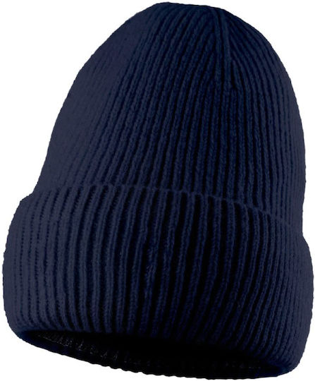 Beanie Unisex Beanie Knitted in Blue color