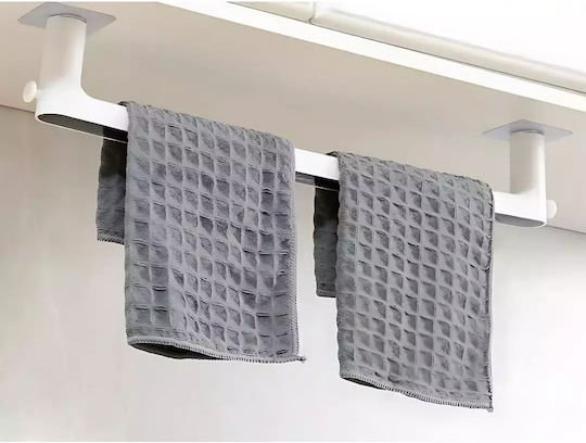 Verk Group Schiene Badezimmer Einzel Wandmontage Aufkleber Silber