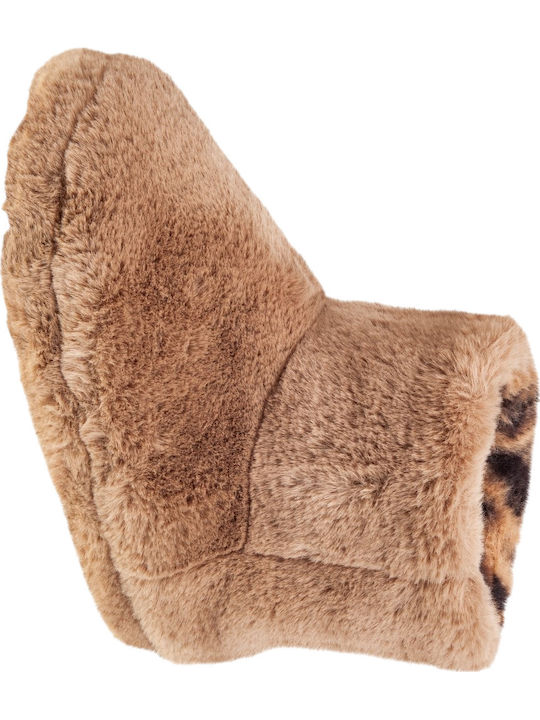Adam's Shoes Closed-Toe Slippers Beige