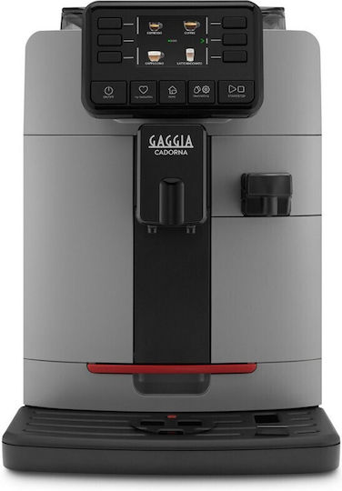 Gaggia Cadorna Prestige Automatic Espresso Coffee Machine 1900W Pressure 15bar with Grinder Grey EG5603/40