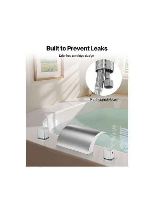 Vevor für Badewanne Silber