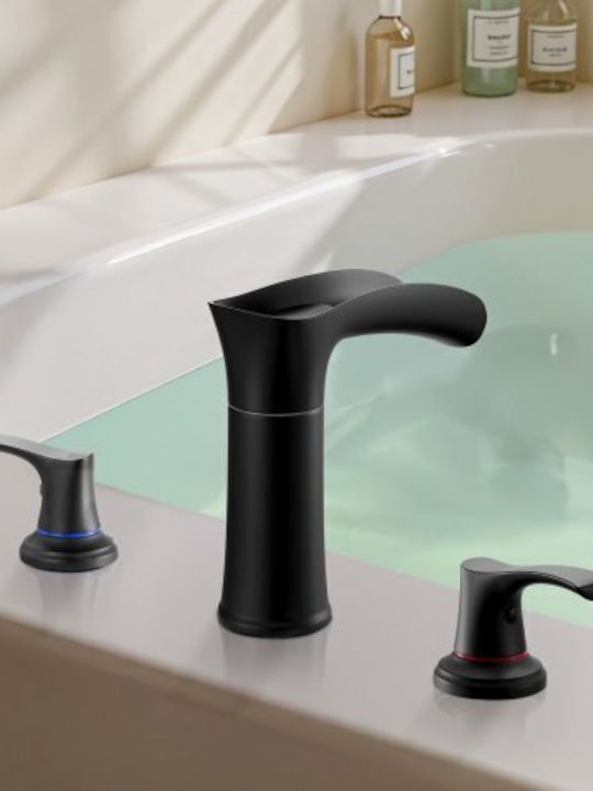 Vevor Shower Column with Mixer Black
