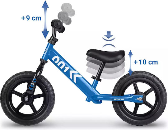 Ricokids Παιδικό Ποδήλατο Ισορροπίας Μπλε