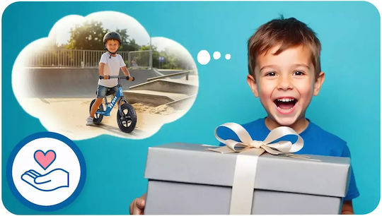Ricokids Παιδικό Ποδήλατο Ισορροπίας Μπλε