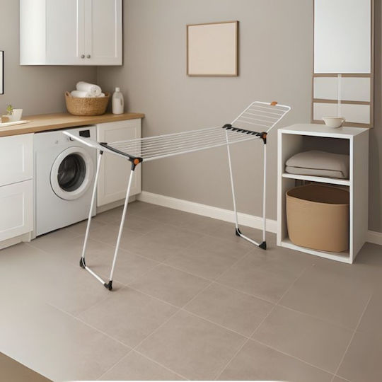 Vesta Drymax Πτυσσόμενη Απλώστρα Δαπέδου από Μέταλλο με Μήκος Απλώματος 30m Vesta Drymax Πτυσσόμενη Απλώστρα Δαπέδου από Μέταλλο με Μήκος Απλώματος 30m