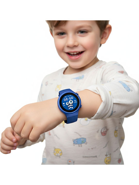 Kiddoboo Kids Smartwatch WatchMe 4G K5 with GPS & Camera Blue/Black