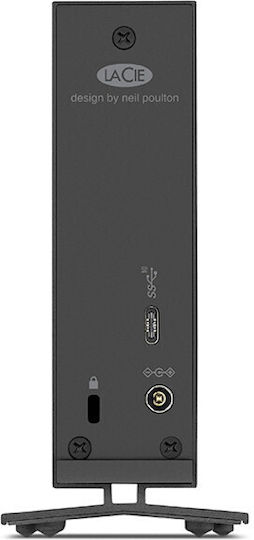 Lacie d2 Professional USB-C Extern HDD 30TB 3.5" Negru