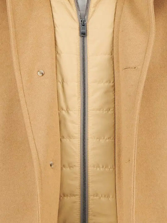 Мъжко палто Beige