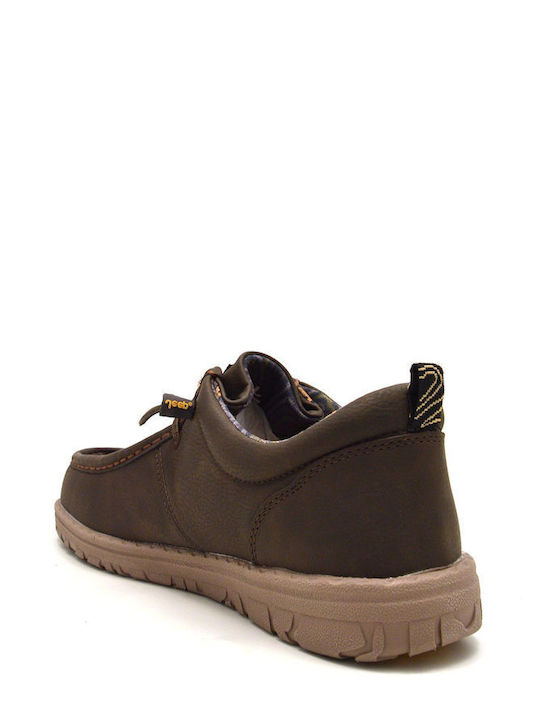 Ανδρικά Loafers σε Καφέ Χρώμα