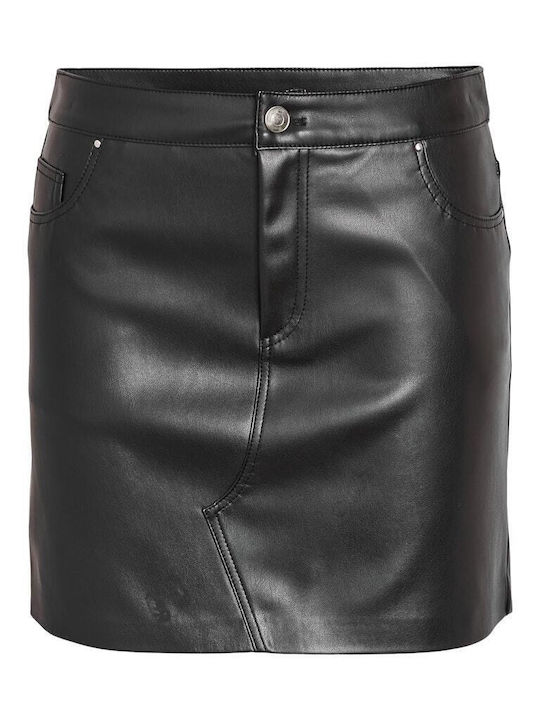 Leder Mini Rock Black