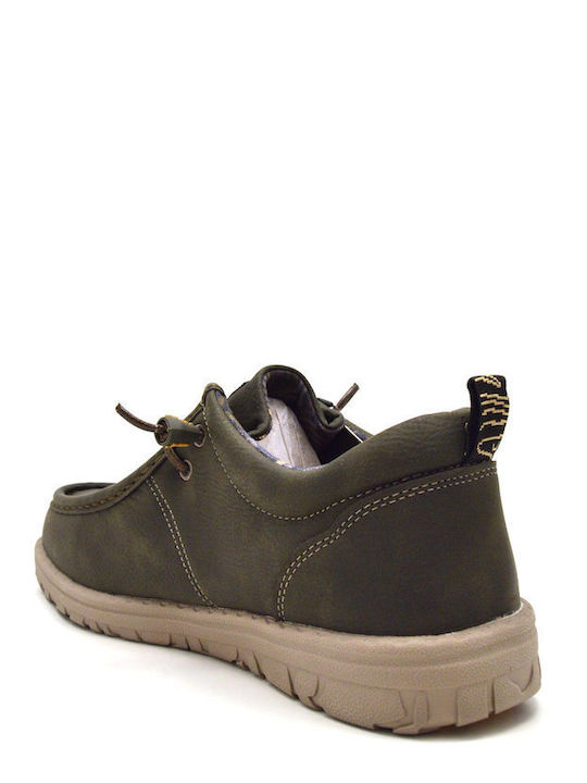 Ανδρικά Loafers σε Πράσινο Χρώμα