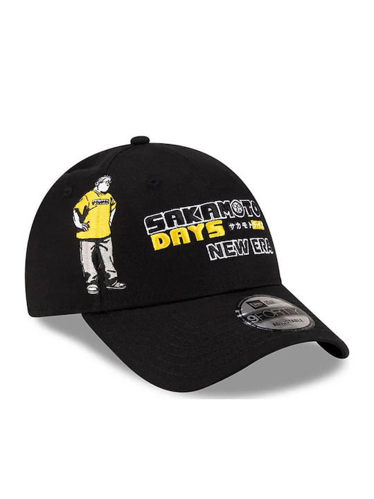 New Era X Netflix Sakamoto Days 9forty Adjustable Cap Jockey Black 60771242