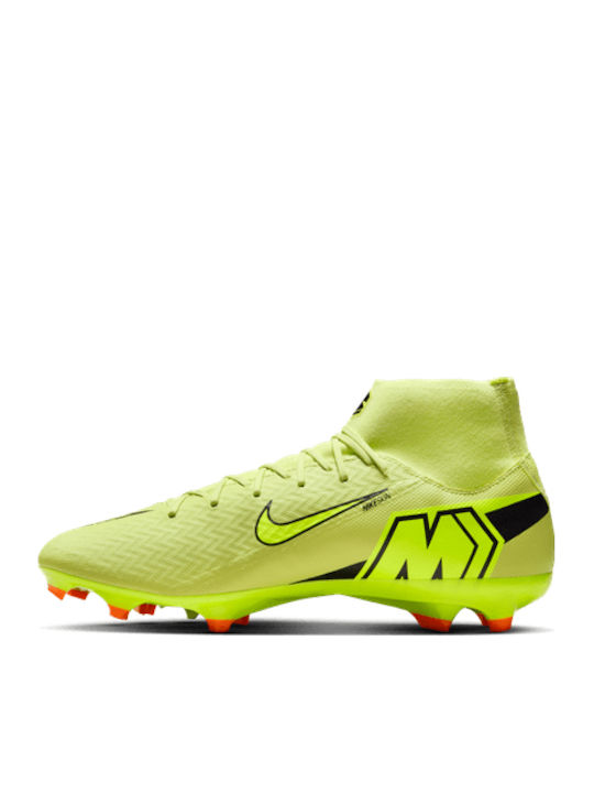 Nike Superfly 10 Acad Football Shoes with Cleats Green