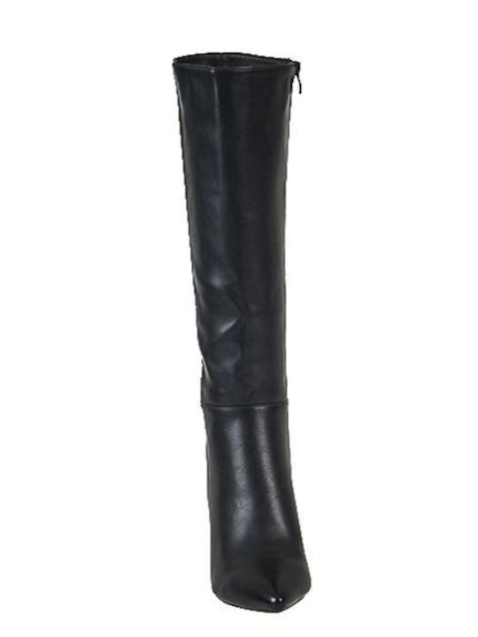 Damenstiefel mit hohem Absatz Schwarz