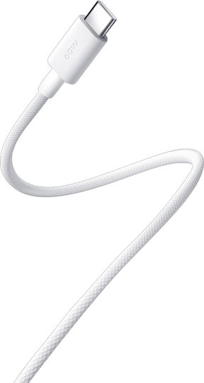 Xiaomi Braided USB 2.0 Cable USB-C male - USB-C 60W White 1m (BHR0878GL)
