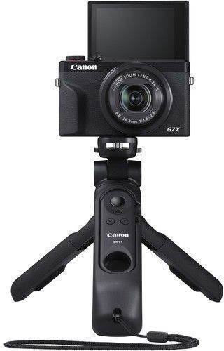 Canon PowerShot G7 X Mark III Compact Φωτογραφική Μηχανή 20.1MP 4K UHD Οπτικού Ζουμ 4.2x Vlogger Kit Μαύρη